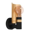 Eglo HAYES Wall Light brass, black, 1-light source