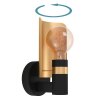 Eglo HAYES Wall Light brass, black, 1-light source