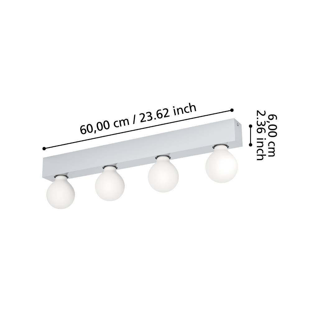 Eglo GUANAL Wall Light chrome, 4-light sources