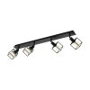 Eglo ELDRICK Ceiling Light black, 4-light sources