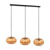 Eglo AMSFIELD Pendant Light black, 3-light sources