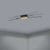 Eglo PANAGRIA Ceiling Light LED brown, black, 2-light sources