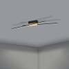 Eglo PANAGRIA Ceiling Light LED brown, black, 2-light sources