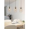 Eglo BAJAZZARA Pendant Light black, 3-light sources