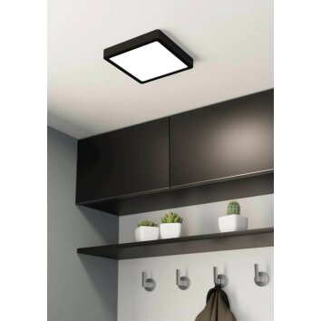 Eglo FUEVA Ceiling Light LED black, 1-light source