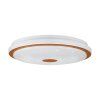 Eglo LANCIANO Ceiling Light LED brown, white, 1-light source, Remote control