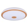 Eglo LANCIANO Ceiling Light LED brown, white, 1-light source, Remote control