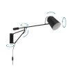 Eglo LORETO Wall Light black, white, 1-light source