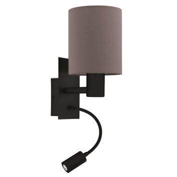 Eglo PASTERI Wall Light LED black, 2-light sources