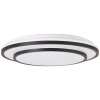 Brilliant Luciano Ceiling Light LED black, white, 1-light source, Remote control