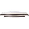 Brilliant Luciano Ceiling Light LED black, white, 1-light source, Remote control