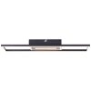 Brilliant Besson Ceiling Light LED black, white, 1-light source