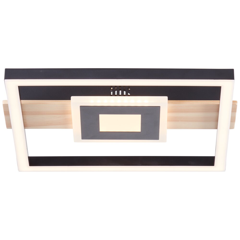 Brilliant Baldo Ceiling Light LED Ecru, black, white, 1-light source main product photo
