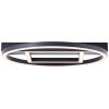 Brilliant Maureen Ceiling Light LED black, white, 1-light source