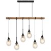 Globo PÄRON Pendant Light Ecru, black, 6-light sources