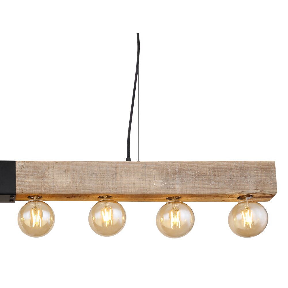 Globo ADALIE Pendant Light Ecru, black, 8-light sources