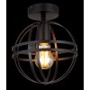 Globo TAMARA Ceiling Light black, 1-light source