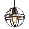 Globo TAMARA Pendant Light black, 1-light source