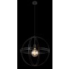 Globo TAMARA Pendant Light black, 1-light source