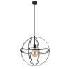 Globo TAMARA Pendant Light black, 1-light source