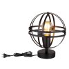 Globo TAMARA Table lamp black, 1-light source