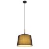 Globo TL Pendant Light Ecru, black, 1-light source