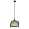 Globo TL Pendant Light Ecru, black, 1-light source