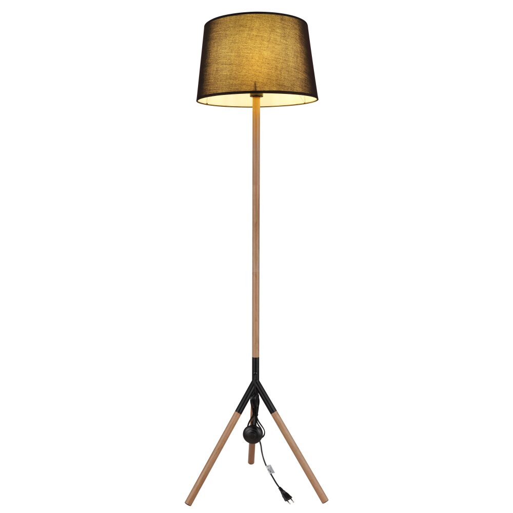 Globo TL Floor Lamp Ecru, black, 1-light source