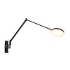 Steinhauer Soleil Wall Light LED black, 1-light source