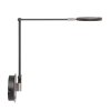 Steinhauer Soleil Wall Light LED black, 1-light source