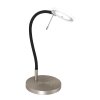 Steinhauer Turound Table lamp LED brushed steel, 1-light source