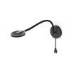 Steinhauer Turound Wall Light LED black, 1-light source