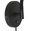 Steinhauer Turound Wall Light LED black, 1-light source