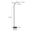 Steinhauer Turound Floor Lamp LED black, 1-light source