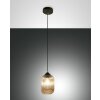 Fabas Luce Aston Pendant Light black, 1-light source