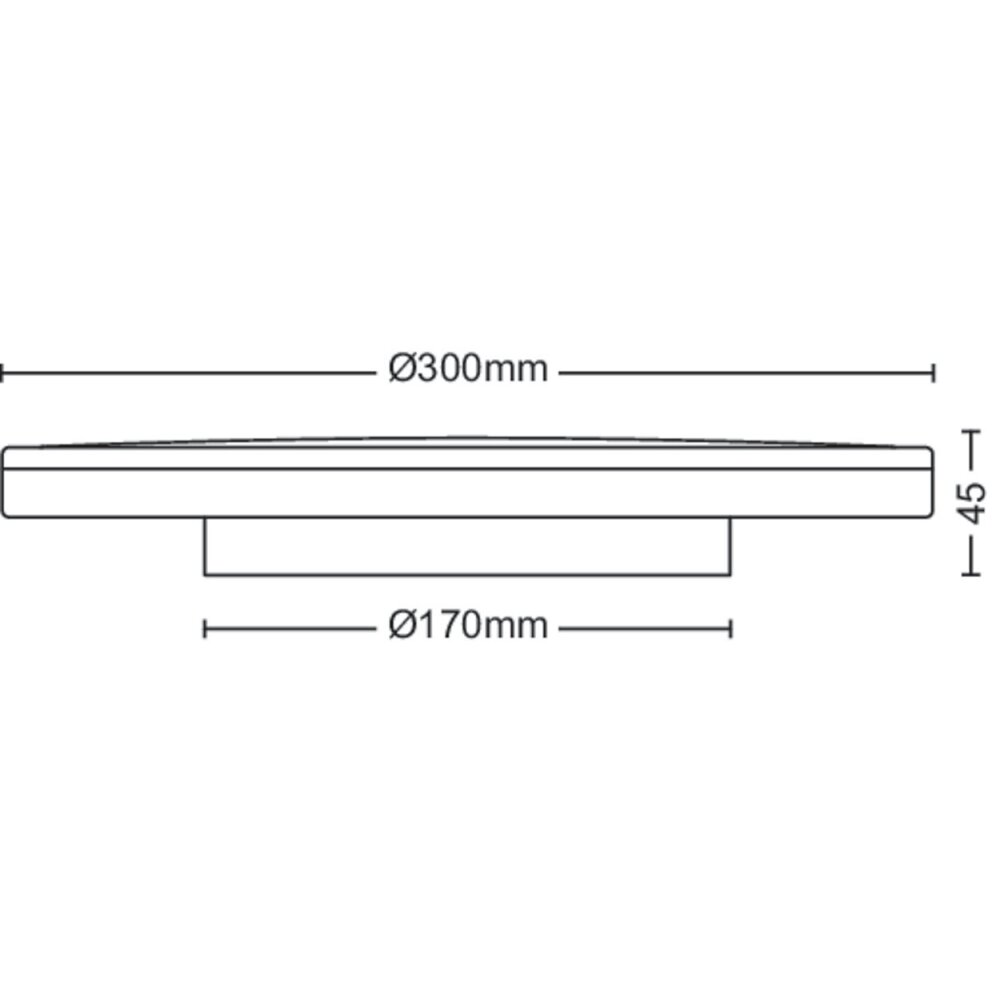 Philips Ozziet Ceiling Light LED white, 1-light source