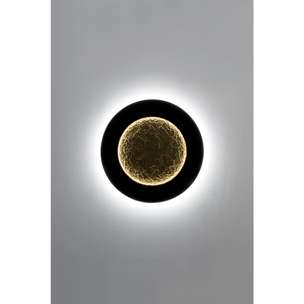 Holländer LUNA Wall Light LED brown, gold, black, 2-light sources