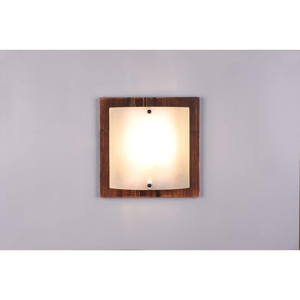 Trio Pali Wall Light Dark wood, 1-light source