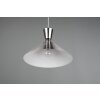 Reality Enzo Pendant Light matt nickel, 1-light source