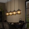 Barcarena Pendant Light black, 4-light sources