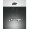 Fabas Luce Bard Pendant Light LED anthracite, 1-light source