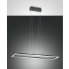 Fabas Luce Bard Pendant Light LED anthracite, 1-light source