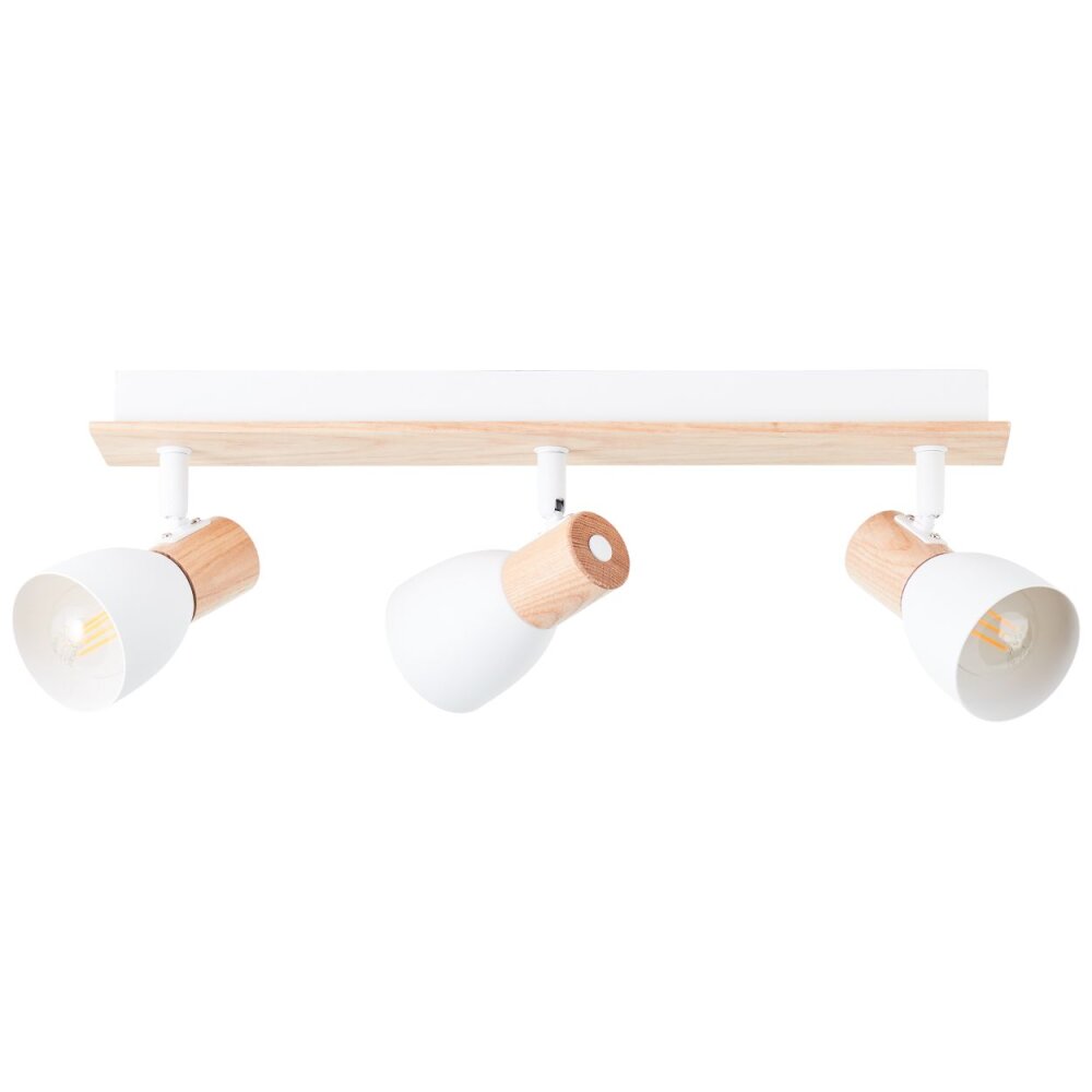 Brilliant Daintree Ceiling Light Ecru, white, 3-light sources