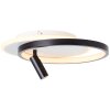 Brilliant Eunomia Ceiling Light LED black, white, 1-light source