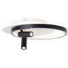 Brilliant Eunomia Ceiling Light LED black, white, 1-light source