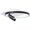 Brilliant Eunomia Ceiling Light LED black, white, 1-light source