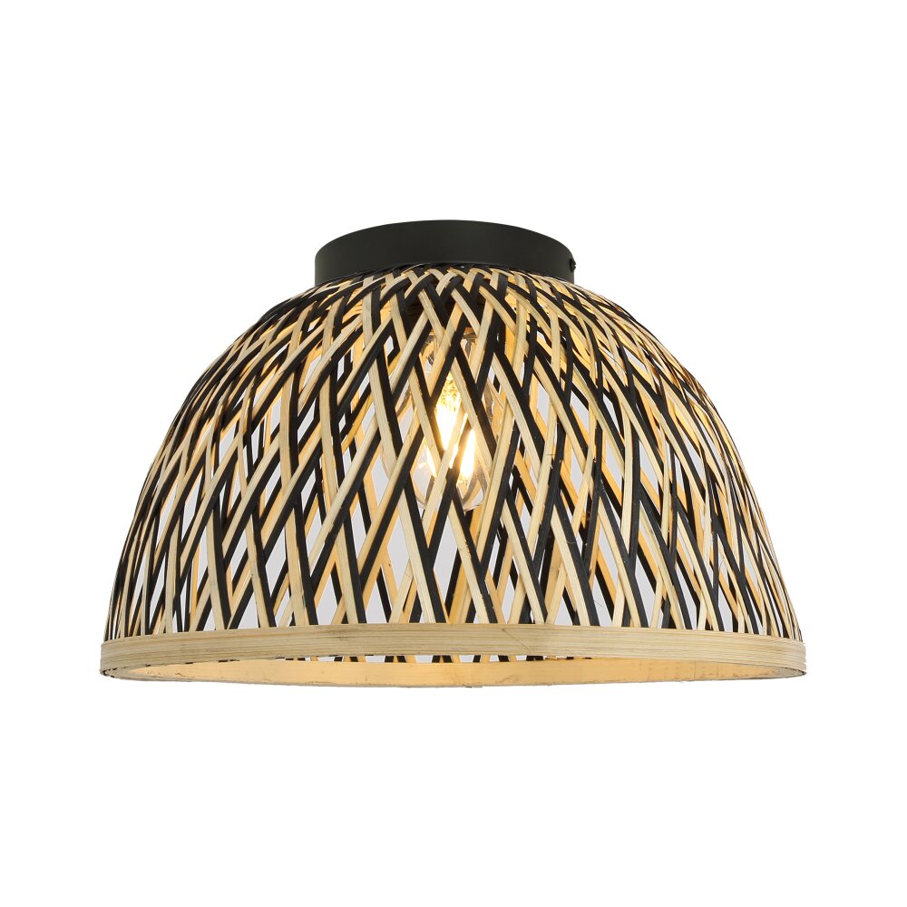 Globo COLLY Ceiling Light black, 1-light source