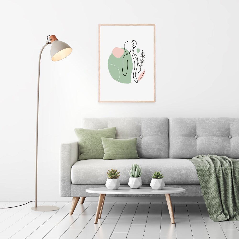 Brilliant Erena Floor Lamp grey, 1-light source