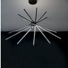 Luce Design Shanghai Pendant Light LED black, 8-light sources