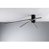 Luce Design Shanghai Ceiling Light LED black, 3-light sources